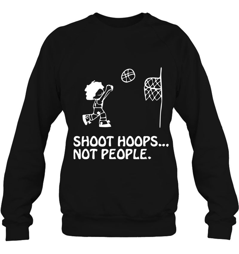 Shoot Hoops Not People Mugs