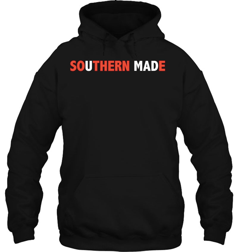 Southern Made U Mad Hat Defiant Art Hoodie