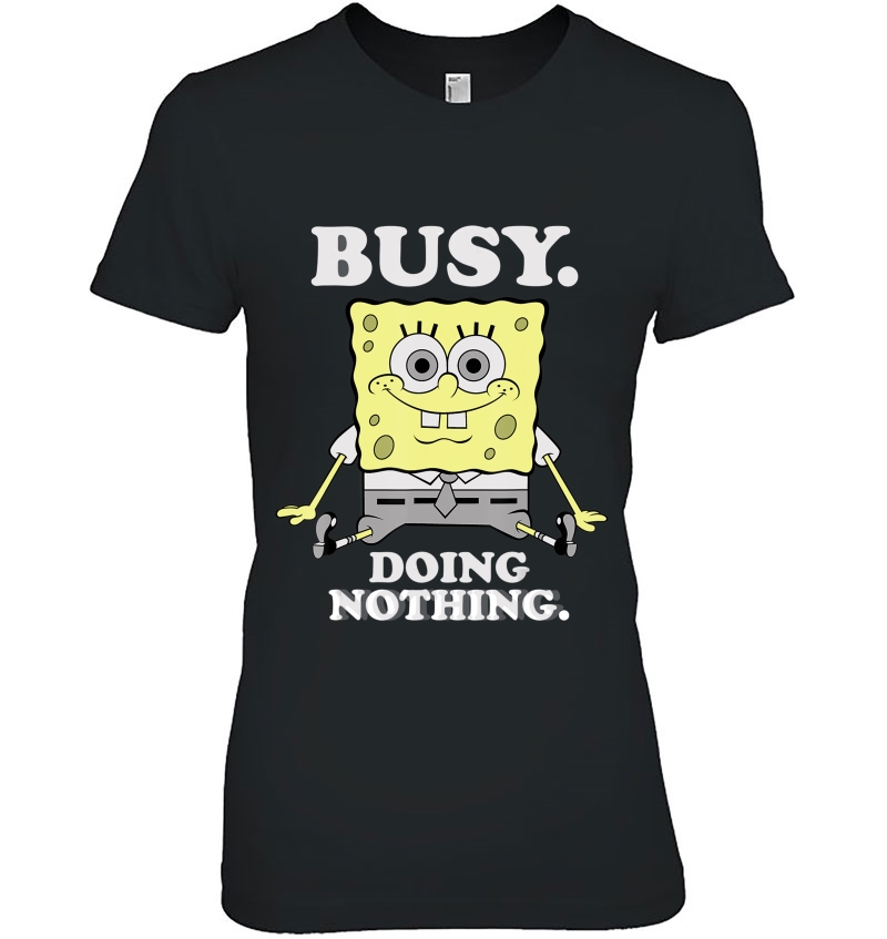 Spongebob Squarepants Doing Nothing Hoodie