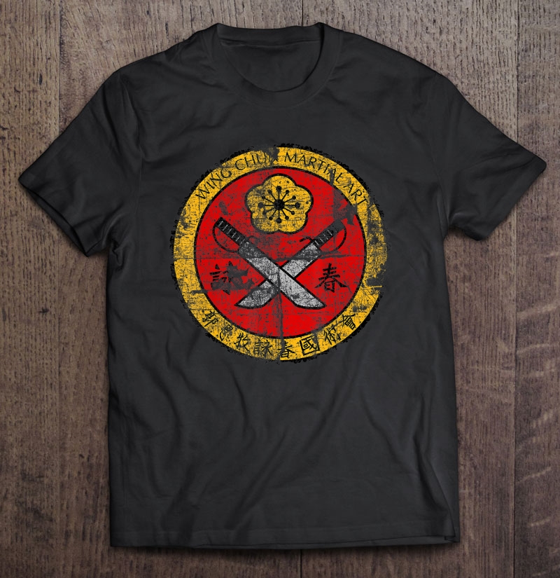 Wing Chun Martial Art Sword Gym Train Shirt