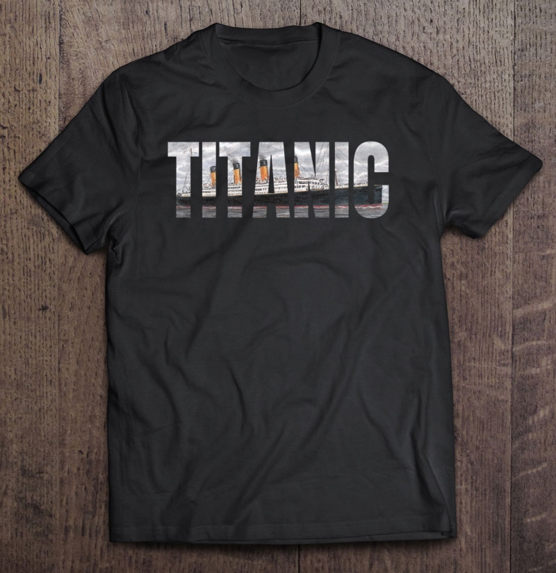 Titanic Sailing Ship 1912 Cruise Vintage Distressed Shirt