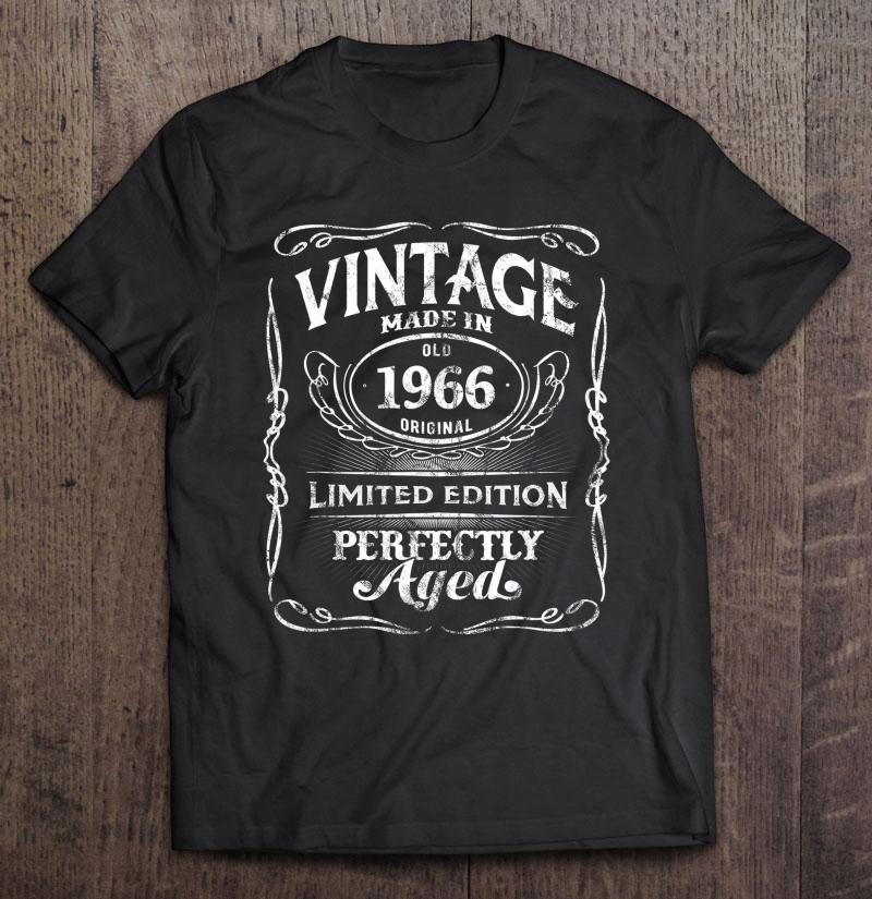 Vintage Made In 1966 Classic 54Th Birthday Gift M7 Ver2 Shirt