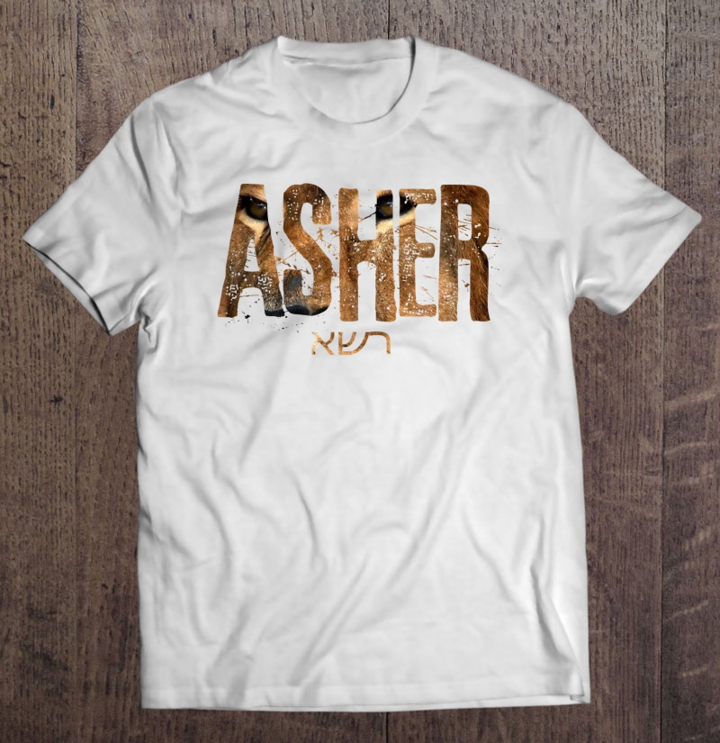 Hebrew Israelite Clothing Tribe Of Asher Apparel Shirt