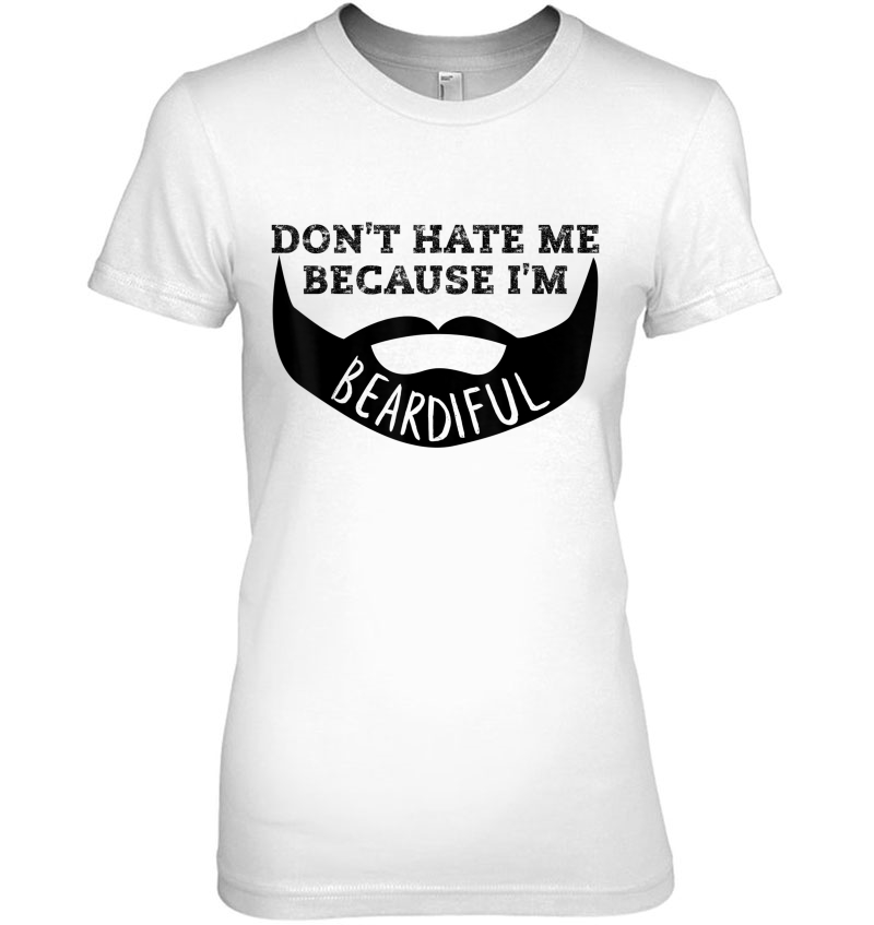 Mens Funny Beard Lover Beardiful Tee Gift Ladies Tee