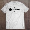 Minimalist Solar System - Sun, Earth, Moon, Planets Tee