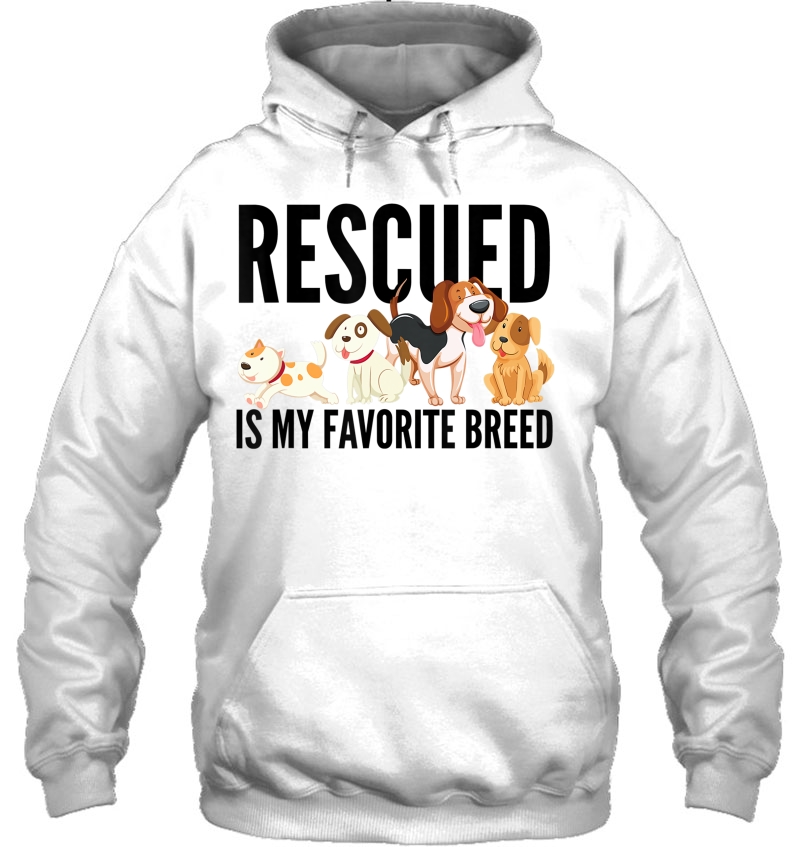 Rescued Is My Favorite Breed Dog Animal Mugs