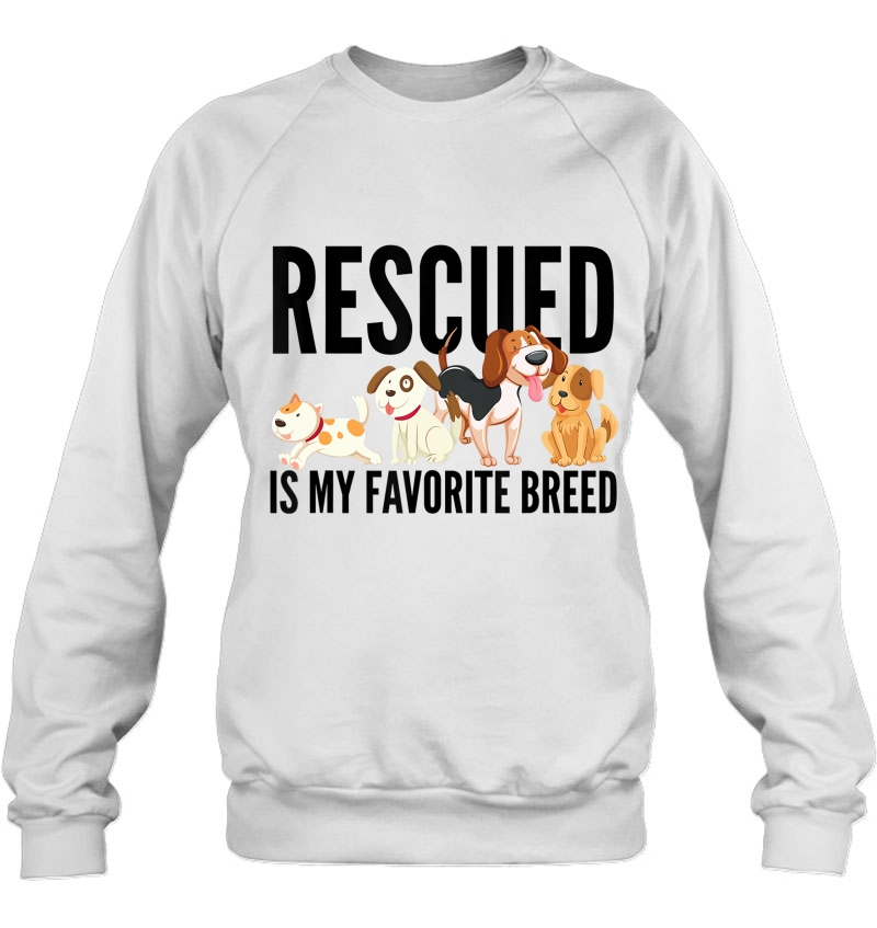 Rescued Is My Favorite Breed Dog Animal Mugs