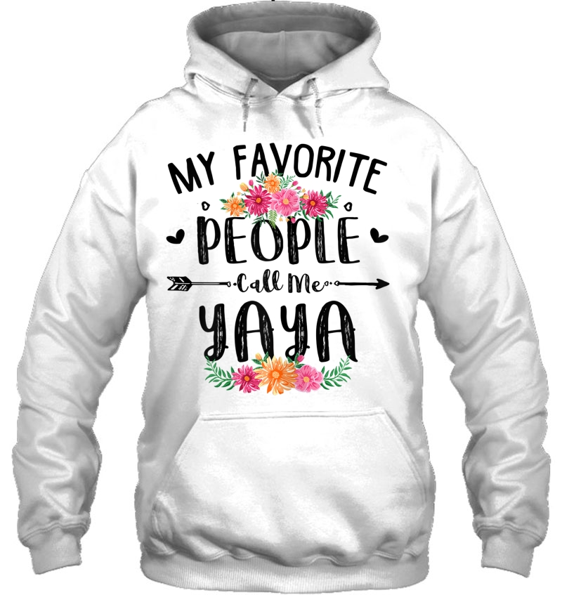 Womens My Favorite People Call Me Yaya Tee Mother's Day Gift Mugs