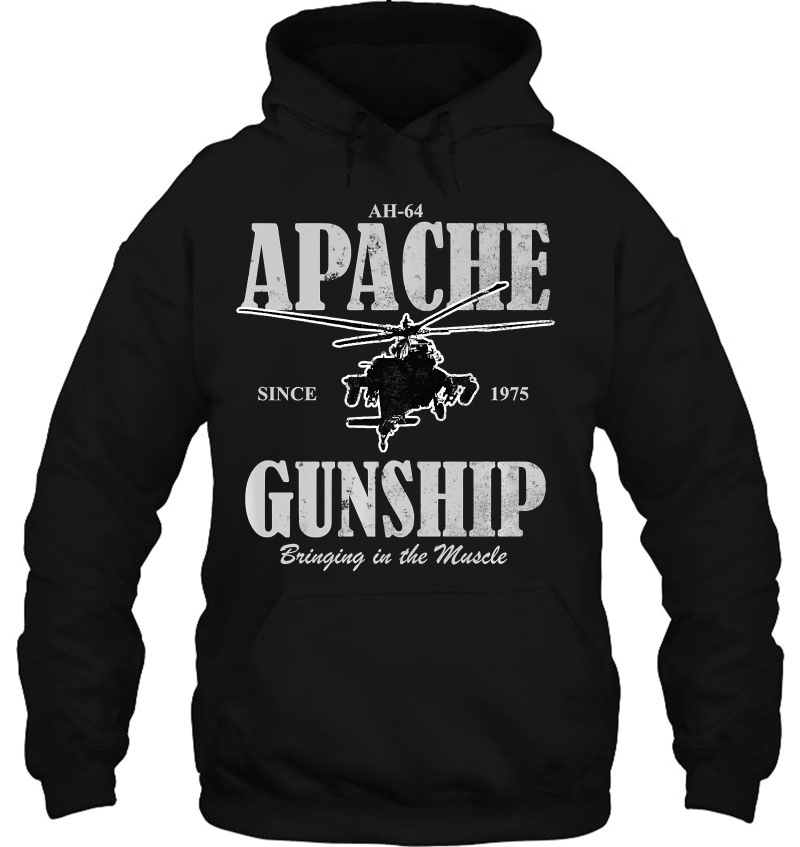 Ah-64 Apache Gunship (Distressed) Premium Mugs