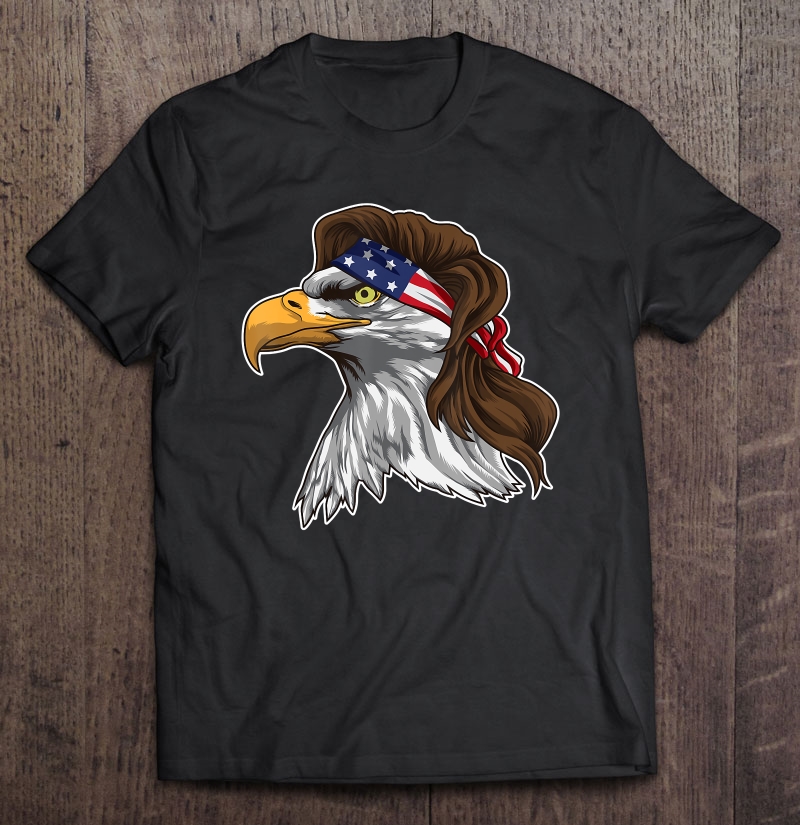 American Bald Eagle Mullet United States Bird Of Prey Shirt