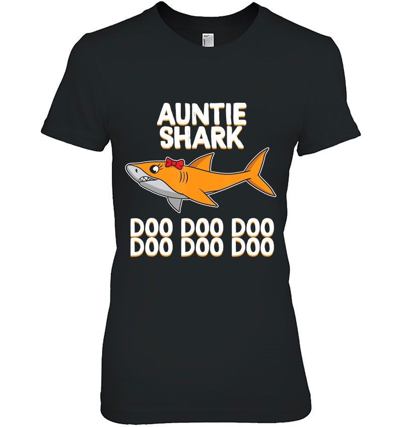 Auntie Shark Doo Doo Doo Hoodie