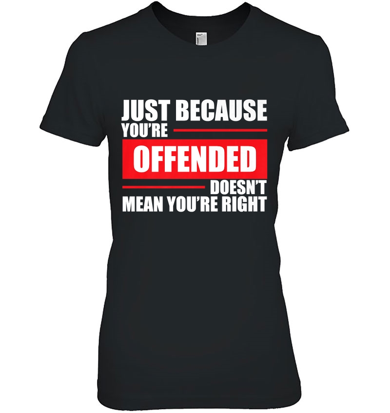 Being Offended Doesn