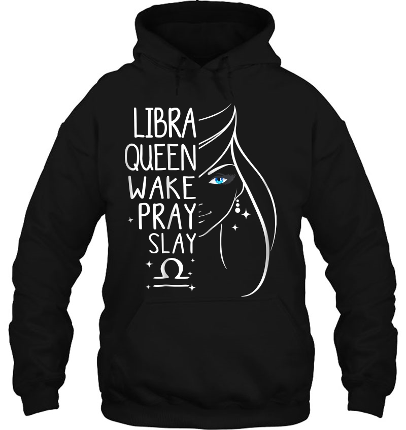 Birthday Gifts - Libra Queen Wake Pray Slay Mugs