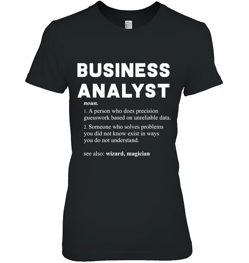 Business Analyst - Funny Dictionary Definition Hoodie