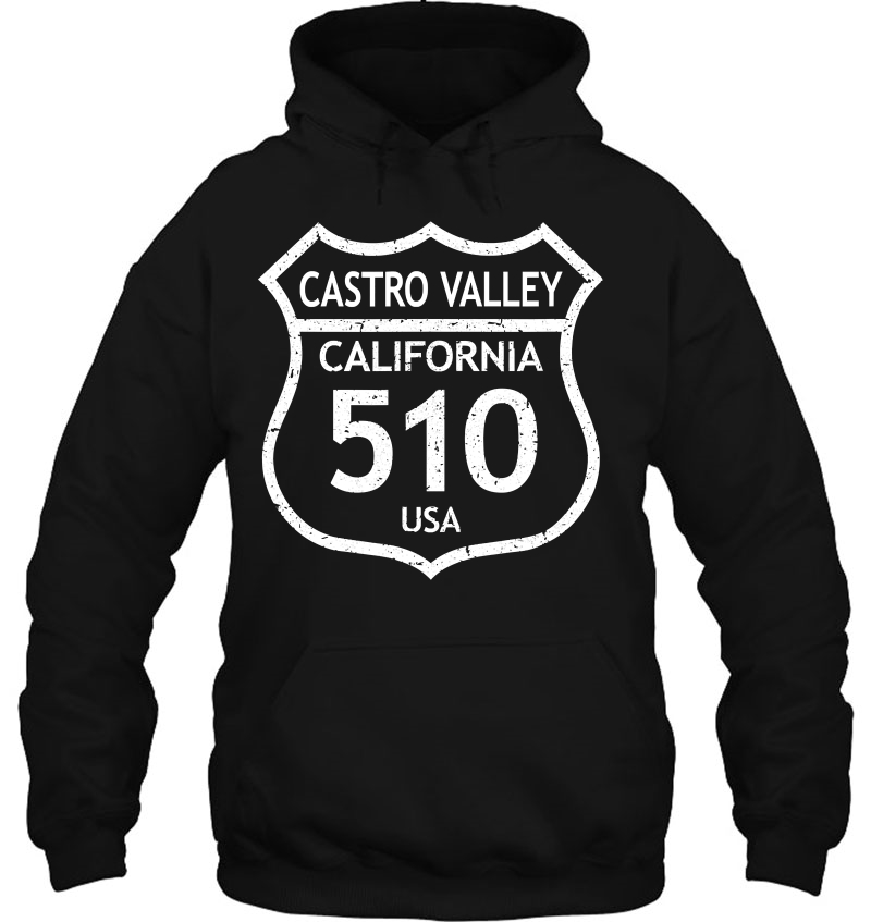 California Area Code 510 Castro Valley, Home State Shirt Mugs