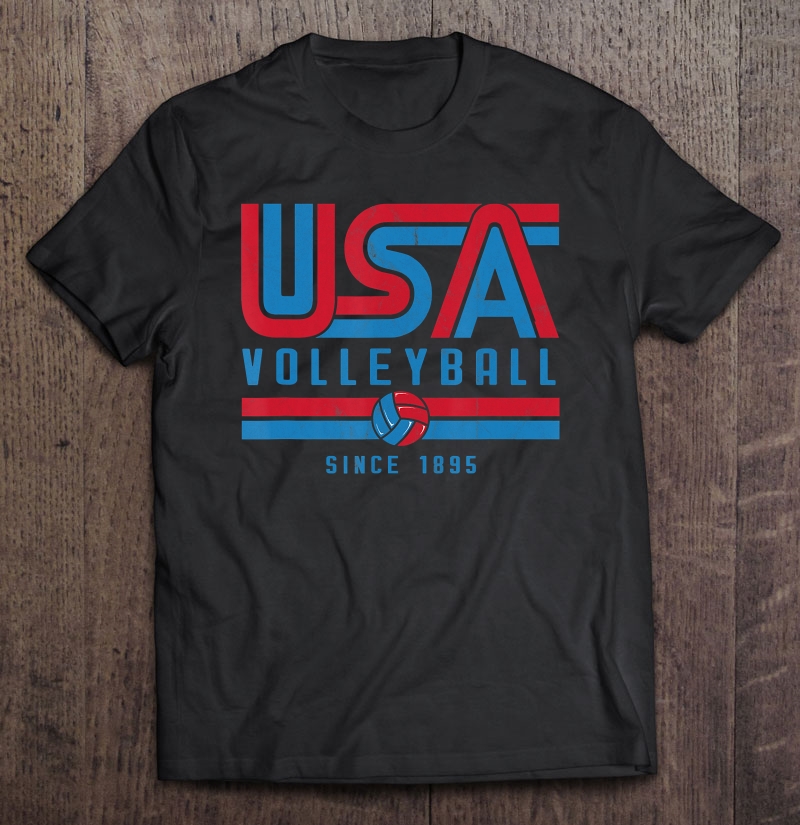 Classic Usa Volleyball Since 1895 For The Beach Shirt