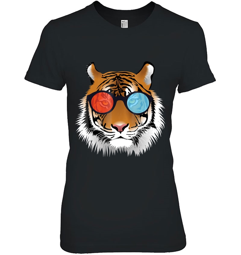 Cool Tiger Big Cat Ladies Tee