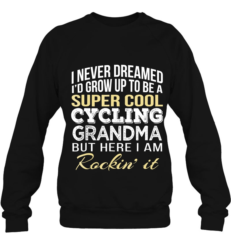 Cycling Grandma Funny Gift Tee Mugs