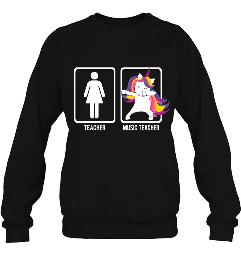 Dabbing Unicorn Music Teacher Gift Dab Dabs Meme Mugs