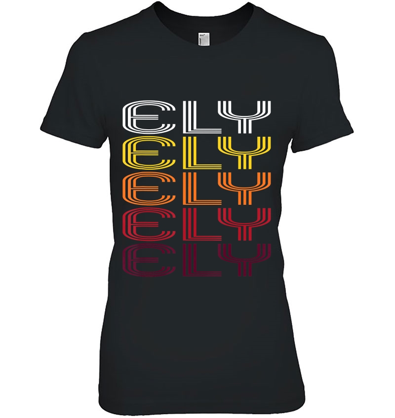 Ely, Mn Vintage Style Minnesota Ladies Tee
