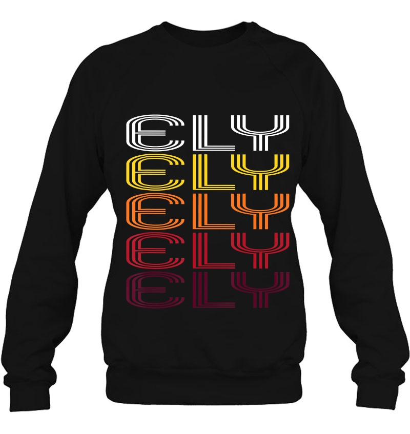 Ely, Mn Vintage Style Minnesota Sweatshirt