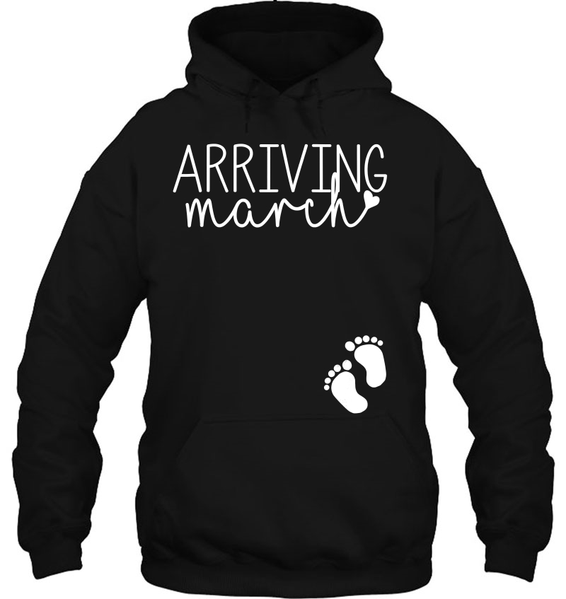 Pregnancy Announcemen See You In March Due Date 2019 Ver2 Hoodie