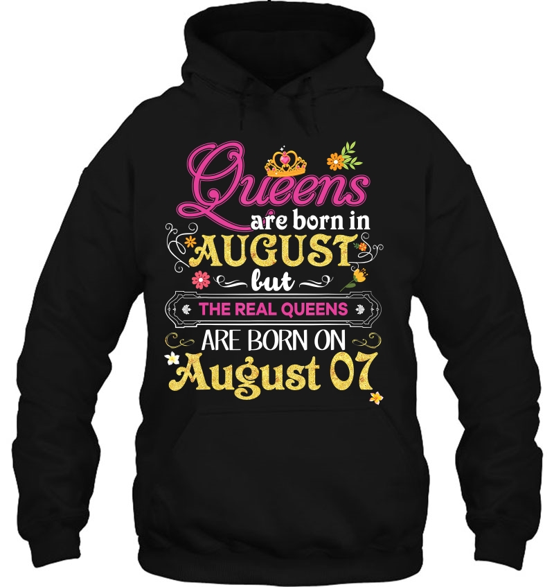 Queens Are Born In August But The Real On 7 7Th Mugs