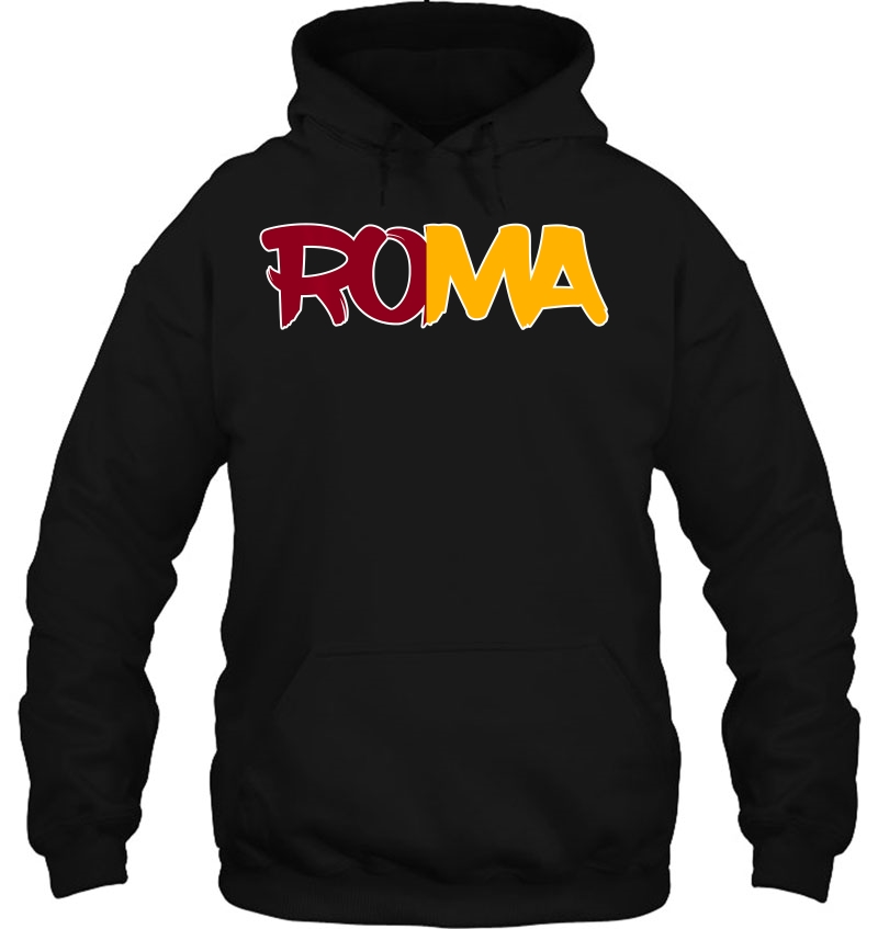 Roma Soccer 2018 Italian Flag Fire Football Hoodie