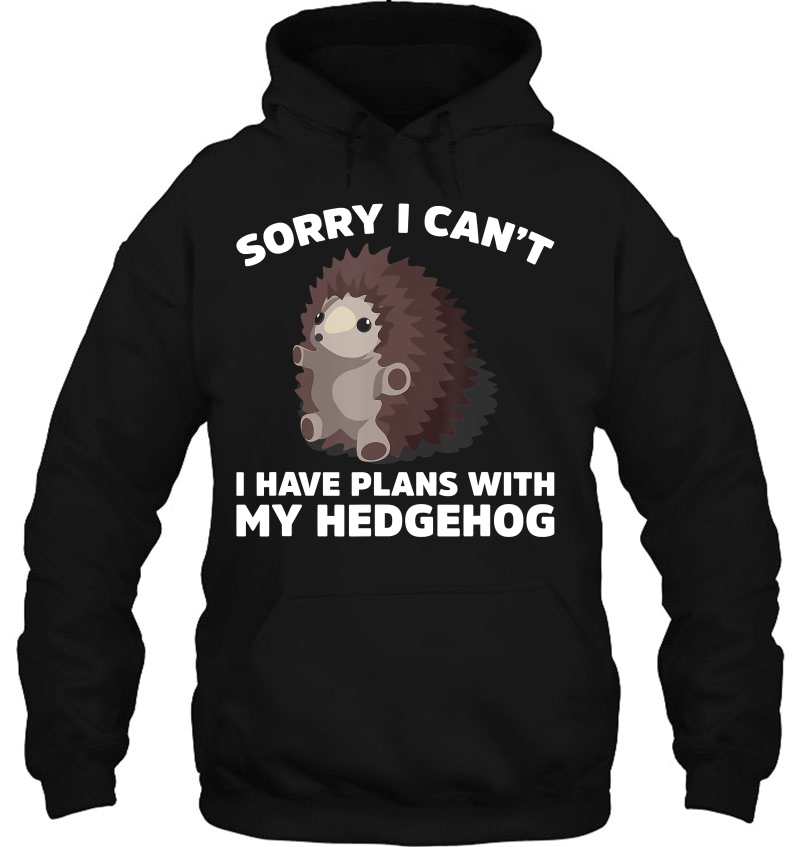 Sorry I Can't I Have Plans With My Hedgehog Funny Pe Mugs