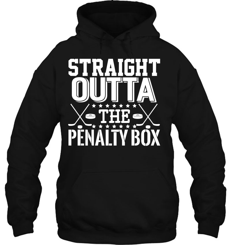 Straight Outta The Penalty Box Funny Ice Hockey Enforcer Mugs