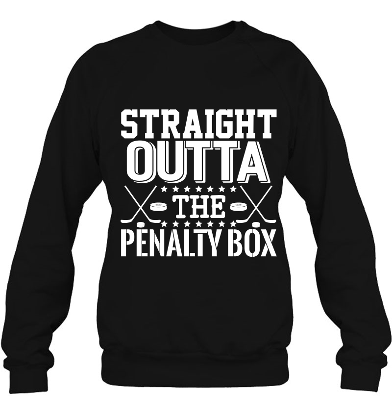 Straight Outta The Penalty Box Funny Ice Hockey Enforcer Mugs