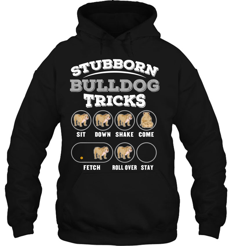 Stubborn Bulldog Tricks Training Funny Dog Mugs