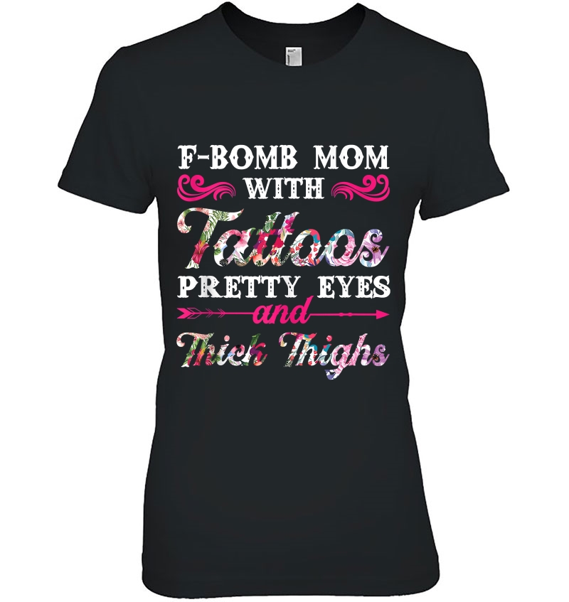 Tattooed Mom Shirt For Women Who Loves Temporary Tattoos Ladies Tee