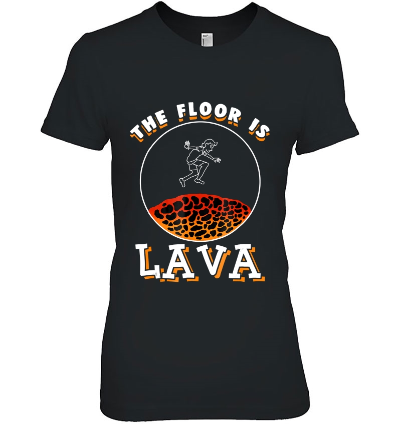 The Floor Is Lava Volcano Lava Hoodie