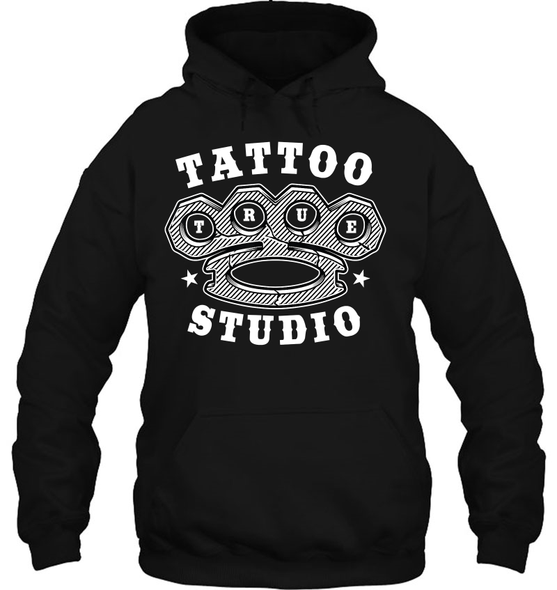 True Tattoo Artist Studio Tattooist Brass Knuckles Vintage Mugs