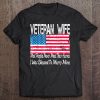 Us Military Veteran Wife Shirt Blessed To Marry My Hero Gift Tee