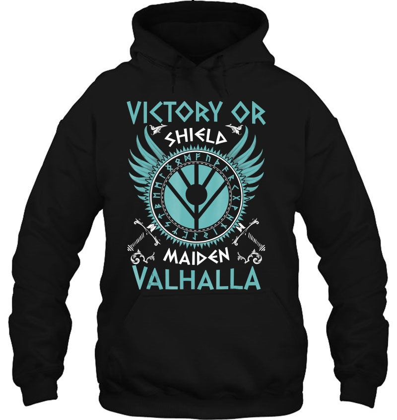 Victory Or Valhalla Shield Maiden Mugs