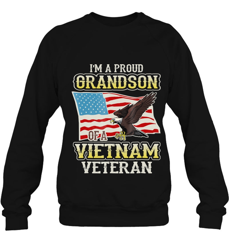 Vietnam Veteran Shirt Proud Grandson Tees Men Kids Boys Gift Mugs