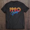 Vintage 1990 Birthday Shirt Tee