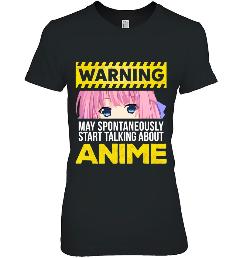 Warning May Spontaneously Start Talking About Anime Hoodie