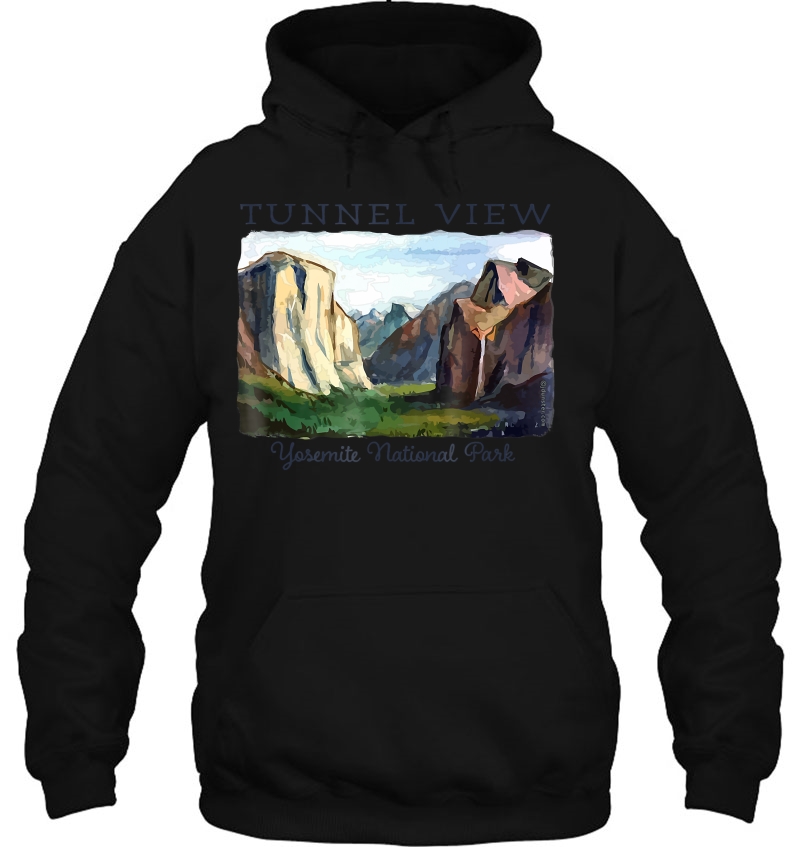 Wawona Tunnel View, Yosemite National Park Hoodie
