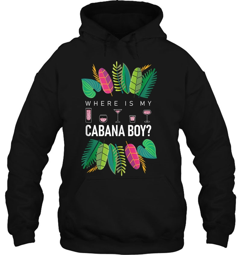 Where Is My Cabana Boy Tropical Vacation Mugs