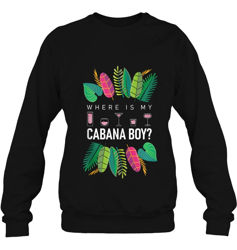 Where Is My Cabana Boy Tropical Vacation Mugs