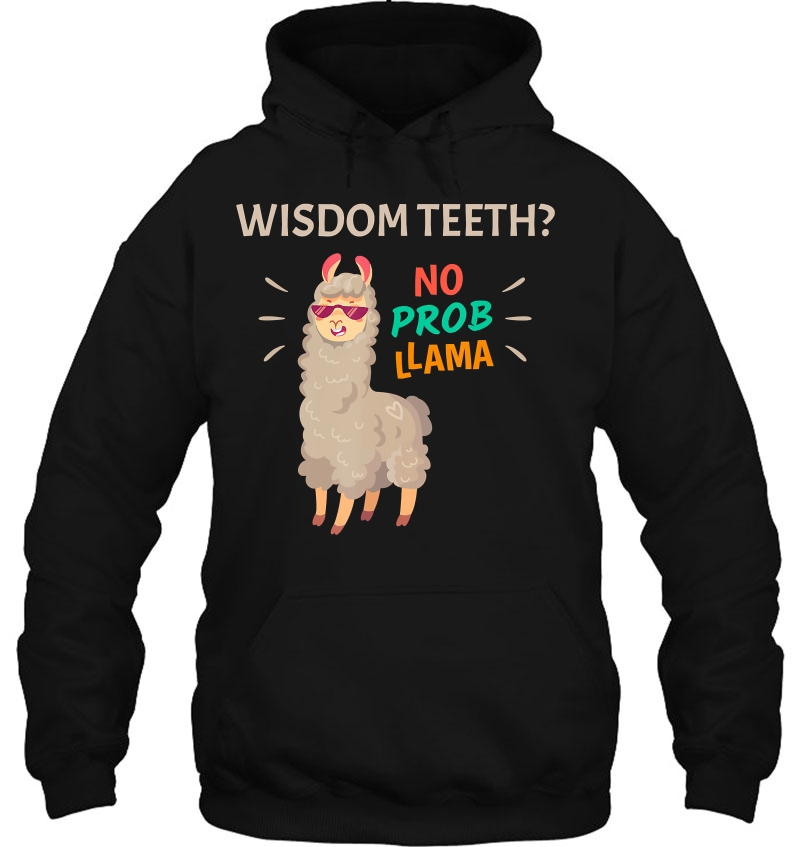 Wisdom Teeth No Probllama Funny Tooth Removal Recovery Mugs