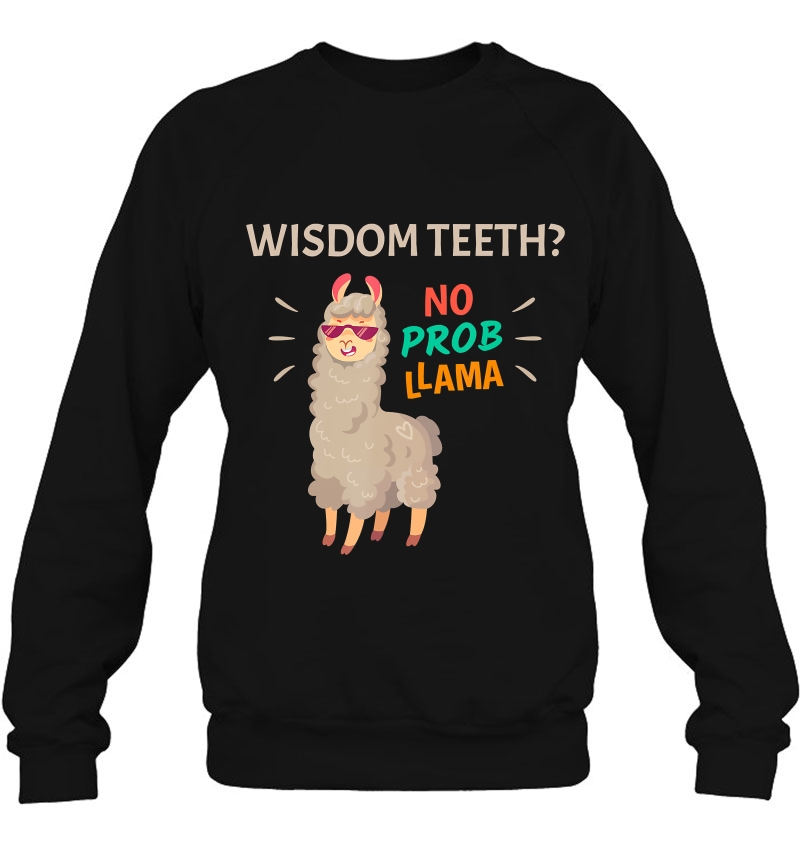 Wisdom Teeth No Probllama Funny Tooth Removal Recovery Mugs