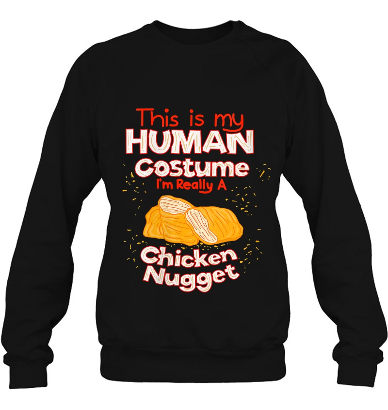 Womens Chicken Nugget Human Really Costume Cute Foodie Funny Mugs