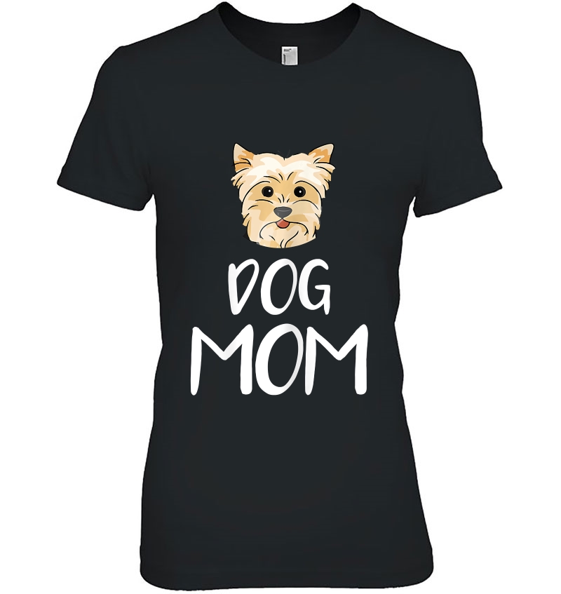 Womens Dog Mom Shirt Yorkies - Mothers Day Hoodie