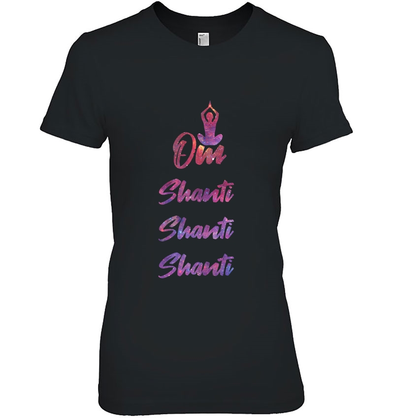 Womens Om Shanti - Yoga Hoodie