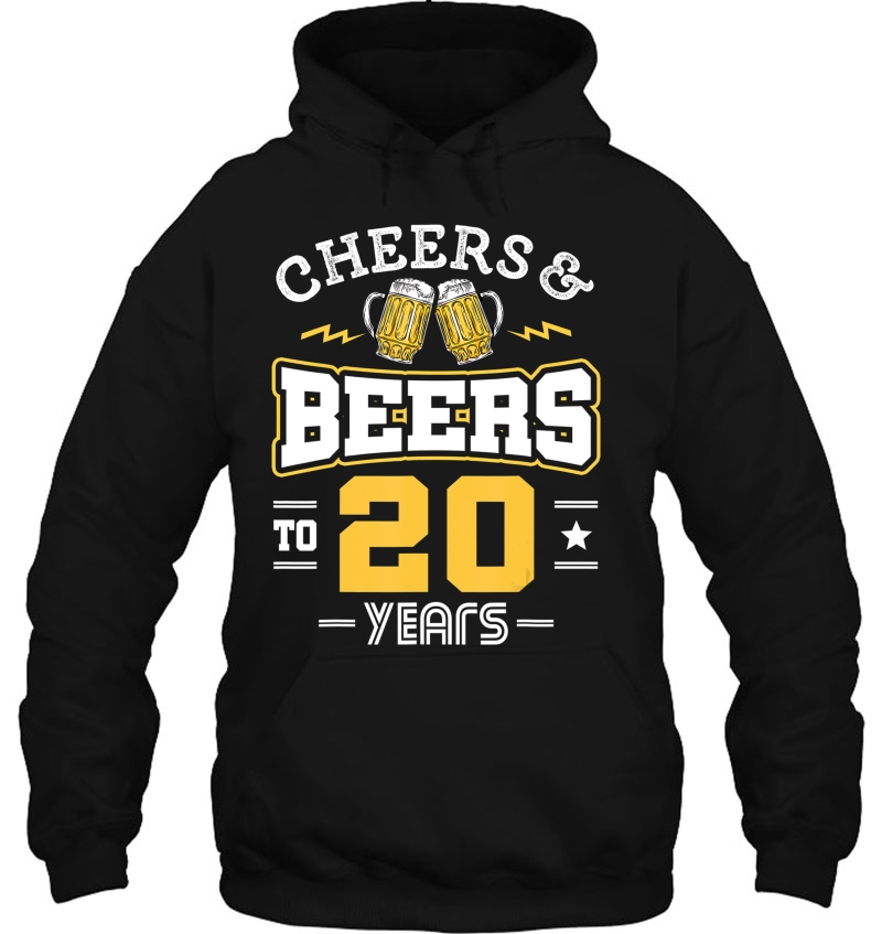 20Th Birthday Cheers And Beers To 20 Years Funny Gift Mugs