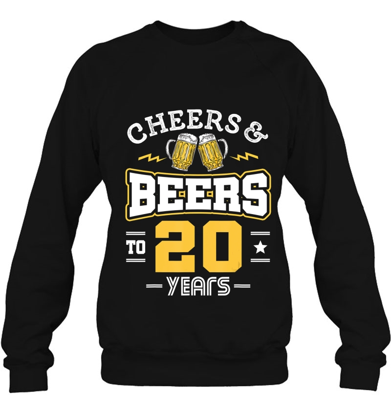 20Th Birthday Cheers And Beers To 20 Years Funny Gift Mugs